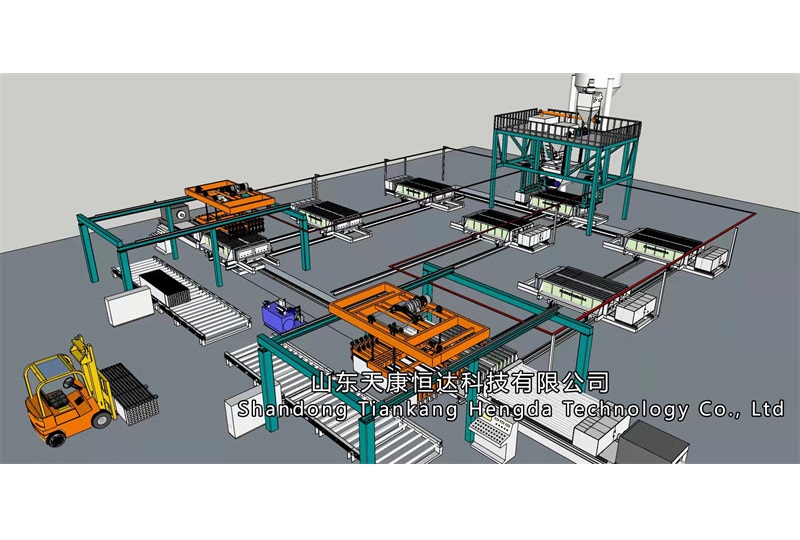 連續式石膏條板生產線 